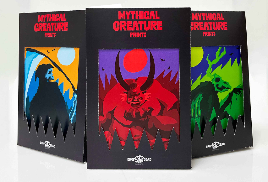 Illustrated Print Set Product Shot