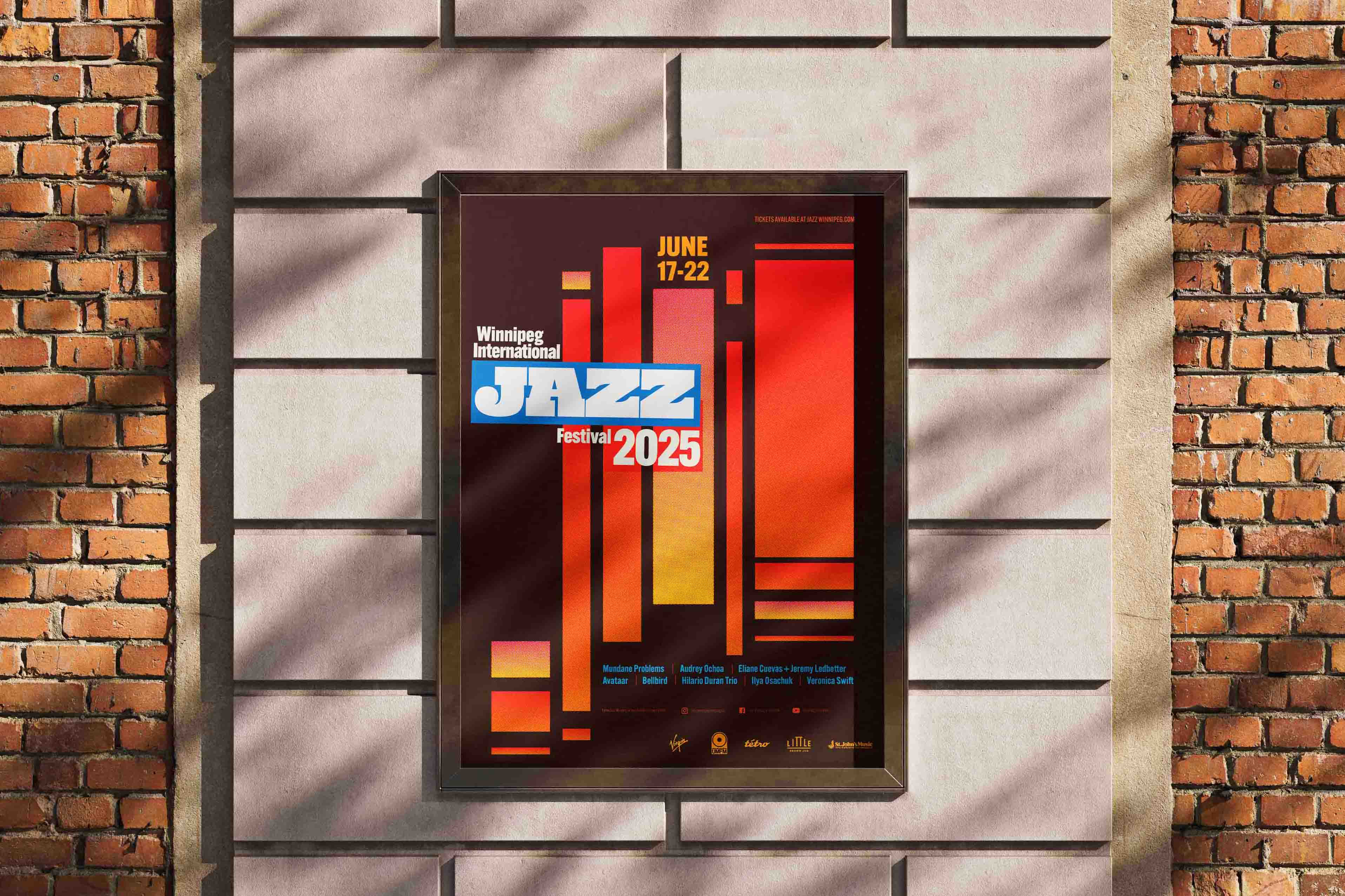 Jazz Winnipeg Poster Redesign, Project 3